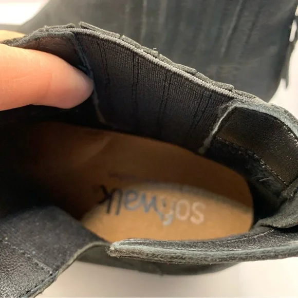 Softwalk Ramona - Women's Bootie black side zipper size 8.5M - Picture 9 of 10